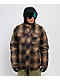 686 Woodland Brown Plaid 10K Insulated Snowboard Jacket - Thumbnail image 1 of 13