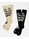 686 x Anti Social Social Club 2 Pack Snowboard Socks - Thumbnail image 1 of 3