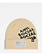 686 x Anti Social Social Club Natural Beanie - Thumbnail image 1 of 2