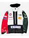 686 x AntiSocialSocialClub F1 White Colorblock 10K Shell Anorak Snowboard Jacket - Thumbnail image 12 of 12