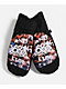 686 x AntiSocialSocialClub Primer Black 10K Snowboard Mittens - Thumbnail image 2 of 2