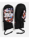 686 x AntiSocialSocialClub Primer Black 10K Snowboard Mittens - Thumbnail image 1 of 2