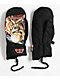 686 x Iron Maiden Primer Black 10K Snowboard Mittens - Thumbnail image 2 of 2