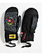 686 x Keith Haring Primer Black 10K Snowboard Mittens - Thumbnail image 1 of 2