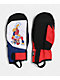 686 x Pabst Blue Ribbon Primer White 10K Snowboard Mittens - Thumbnail image 2 of 3