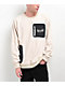 686 x Welcome Beige Micro Fleece Crewneck Sweatshirt  - Thumbnail image 1 of 3