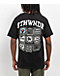 8THWNDR Nuclear TV Black T-Shirt - Thumbnail image 1 of 3