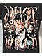 999 Club by Juice WRLD Fire Black Wash T-Shirt - Thumbnail image 2 of 2