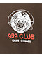 999 Club by Juice WRLD Remain Positive camiseta marrón