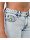 A-Lab Ashlee Extra Baggy Blue Denim Jeans
