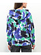 A-Lab Atarah Alien Purple, Green & Black Bleach Dye Hoodie - Thumbnail image 2 of 3