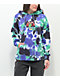 A-Lab Atarah Alien Purple, Green & Black Bleach Dye Hoodie - Thumbnail image 1 of 3