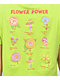 A-Lab Ballina Flower Power Green Crop T-Shirt
