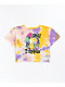 A-Lab Ballina Still Trippin' Multi Tie Dye Crop T-Shirt - Thumbnail image 1 of 2