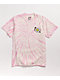 A-Lab Better Days Pink & White Tie Dye T-Shirt