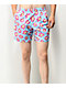 A-Lab Bum Floral Light Blue Board Shorts - Thumbnail image 3 of 4