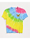 A-Lab Curly Butterfly Rainbow Tie Dye T-Shirt