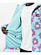 A-Lab Dazer Flower Blue Hooded Fleece Zip Jacket - Thumbnail image 4 of 7