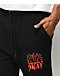 A-Lab Everything Is Fine Black Jogger Sweatpants