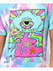 A-Lab Go With The Flow Purple & Blue Tie Dye T-Shirt - Thumbnail image 3 of 3