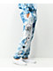 A-Lab Never Grow Up Blue & White Tie Dye Sweatpants