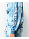A-Lab Never Grow Up Blue Tie Dye Hoodie - Thumbnail image 6 of 8