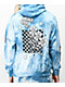 A-Lab Never Grow Up Blue Tie Dye Hoodie - Thumbnail image 2 of 8