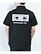 A-Lab Otaku Anime Eyes Black Short Sleeve Button Up Shirt