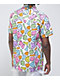 A-Lab Party Pal White Short Sleeve Button Up Shirt - Thumbnail image 2 of 3