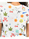 A-Lab Quinnie Doodle White Crop T-Shirt