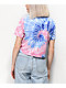 A-Lab Quinnie Pink & Blue Tie Dye T-Shirt
