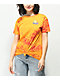 A-Lab Romoane Make Reality Orange Tie Dye T-Shirt