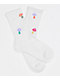 A-Lab Shroom White Crew Socks