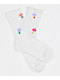 A-Lab Shroom calcetines blancos