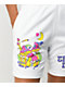 A-Lab Take A Trip White Sweat Shorts - Thumbnail image 3 of 4