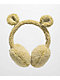 A-Lab Teddy Brown Ear Muffs - Thumbnail image 2 of 3