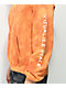 A-Lab Visualize Peace Orange Tie Dye Hoodie - Thumbnail image 4 of 4
