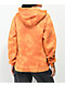 A-Lab Visualize Peace sudadera con capucha tie dye naranja