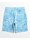 A-Lab Wavelength Blue Crystal Washed Sweat Shorts - Thumbnail image 2 of 4