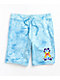 A-Lab Wavelength Blue Crystal Washed Sweat Shorts - Thumbnail image 1 of 4