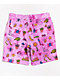 A-Lab Wavelength Pink Tie Dye Sweat Shorts