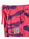A-Lab Wavelength shorts de chándal tie dye rosa y azul