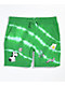 A-Lab Wavelength shorts de chándal tie dye verde y azul
