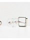 A-Lab cinturón transparente de anillos
