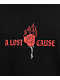 A Lost Cause Burning Rose Black T-Shirt - Thumbnail image 3 of 3