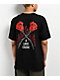 A Lost Cause Burning Rose Black T-Shirt - Thumbnail image 1 of 3