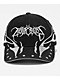 A Lost Cause Cursed Studded Black Strapback Hat - Thumbnail image 3 of 4