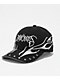 A Lost Cause Cursed Studded Black Strapback Hat - Thumbnail image 1 of 4