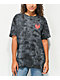 A Lost Cause Forever Broken Black Tie Dye T-Shirt - Thumbnail image 2 of 4