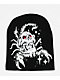 A Lost Cause Scorpio Black Skully Beanie - Thumbnail image 1 of 2
